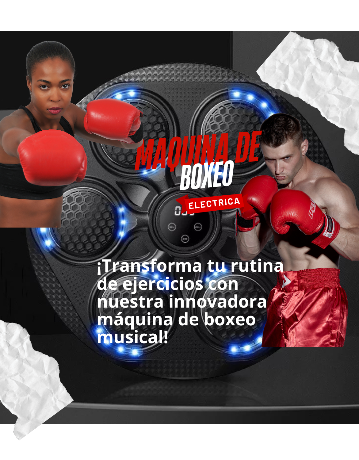 Máquina de boxeo eléctrico